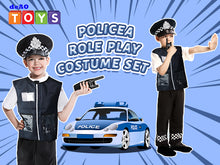 Load image into Gallery viewer, Police Costume Set with Vest Hat Toy Shotgun Role Play Police Play Children Christmas Gift Halloween Dressing Up for Kids
