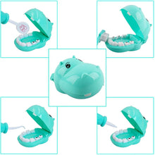 Load image into Gallery viewer, Kids Role Play Dentist Surgeon Vet Medical 30 Pcs Kit Light and Sound Electronic Stethoscope Lab Coat Cap Play Medical Equipment (Blue)
