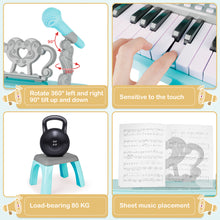 Load image into Gallery viewer, 25 Keys Piano Keyboard Toy Kids Music Toy with Microphone Birthday Xmas Gift for Kids
