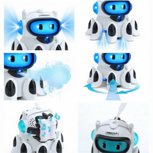 Load image into Gallery viewer, Mechanical Octopus Toy with Omni‑Directional Movement, Lights, Sounds, Lifting &amp; Rotating Actions, Mist Spray Effect &amp; Swinging Legs – Interactive Playset for Kids Ages 3+

