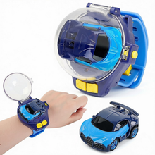Load image into Gallery viewer, Remote Control Cars BLUE Watch Toy Watch Controlled Car for Kids Ages 3 Plus

