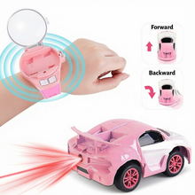 Load image into Gallery viewer, Remote Control Cars PINK Watch Toy Watch Controlled Car for Kids Ages 3 Plus
