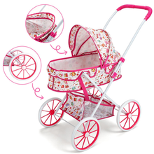 Load image into Gallery viewer, Baby Doll Stroller Playset for Kids, Umberlla, Play Tent, Beach Chair, Diaper Bag Role Play Baby Doll Accessories Set for Toddlers Ages 3+
