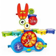Load image into Gallery viewer, STEM Gear Building Set for Kids, Creative Gear Building Blocks, STEM Learning Toy, Dual Power Modes, Educational Toy for Boys &amp; Girls Ages 3+
