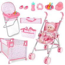 Load image into Gallery viewer, Baby Doll Playset -Pink

