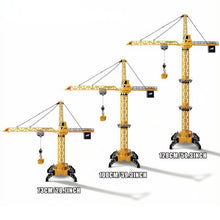 Load image into Gallery viewer, Remote Control Crane Toy Construction Vehicles Educational RC Crane Toy for Kids for Christmas Birthdays
