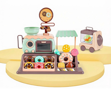 Load image into Gallery viewer, Pretend Role Play Toy Donut Shop for Boys and Girls with Donut Maker Machine, Fake Donuts, Candy with an Oven
