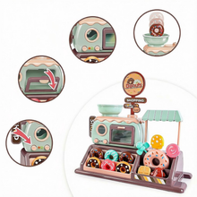 Load image into Gallery viewer, Pretend Role Play Toy Donut Shop for Boys and Girls with Donut Maker Machine, Fake Donuts, Candy with an Oven
