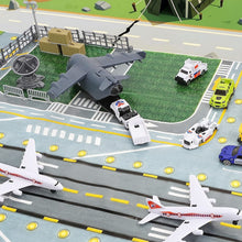 Load image into Gallery viewer, Airport Playset And Play Mat
