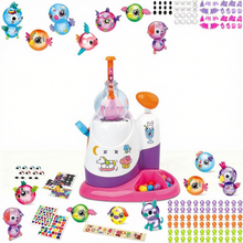 Load image into Gallery viewer, Magic Happy Balloon Game – DIY Balloon Pump Set with Character Assembly for Kids Ages 3+
