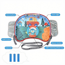 Load image into Gallery viewer, Kids Steering Wheel Toy with Lights and Music Interactive Driving Simulation Playset for Toddlers, Travel Entertainment with Horn and Gear Shift Fun Gift for Boys Girls

