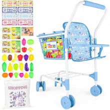 Load image into Gallery viewer, deAO Shopping Trolley - Blue
