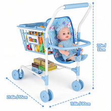 Load image into Gallery viewer, deAO Shopping Trolley - Blue
