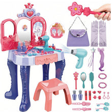 Load image into Gallery viewer, deAO Princess Dressing Table -Purple And Pink

