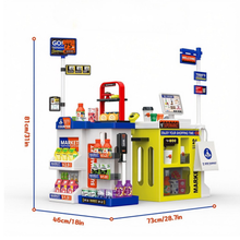 Load image into Gallery viewer, Children’s Supermarket Playset with Scanner, POS Machine, Play Card &amp; Cash – Shopping Pretend Play Toy
