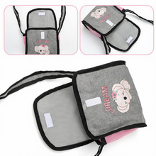 Load image into Gallery viewer, Complete Doll Care Set with Cot, High Chair &amp; Carry Bag – Pretend Nursery Play for Kids 3+
