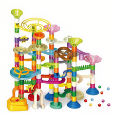 Load image into Gallery viewer, 150 Piece Marble Run Toy Set Educational Toy Stem Marble Rush DIY Construction Toy for Kids Ages 3 4 6 8+
