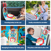 Load image into Gallery viewer, Pretend Simulated Driving Steering Wheel Toy Car Backseat Toys with Light and Music Early Educational Fun Gifts for Kids
