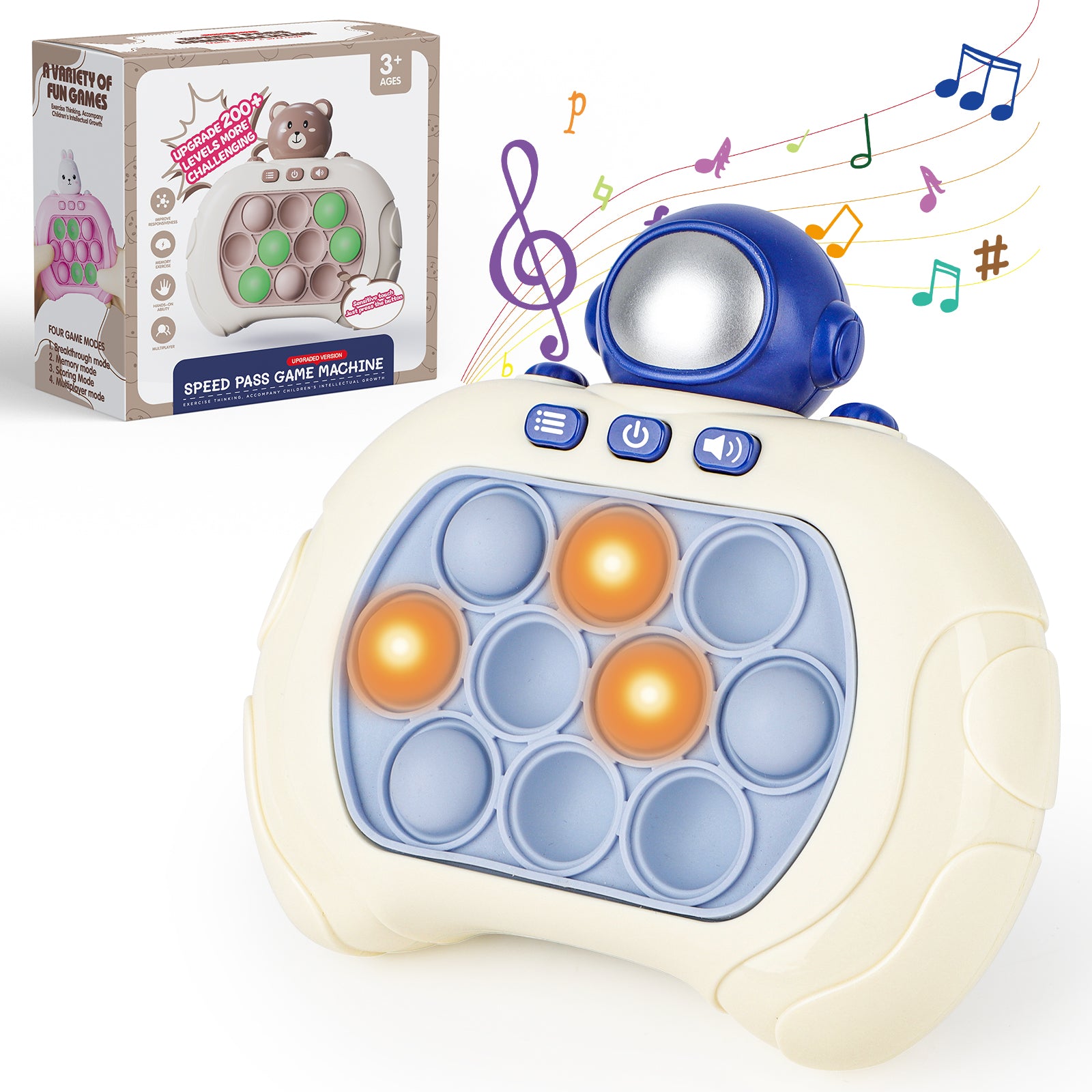 YouJabz Fidget Toys Pour Adultes , Amélioré Pop Game Jeu électronique Anxiety Toy Jouet Autisme Pour Enfants, Mini Console De Jeu Portable Pour Les Deplacements Pop Lumineux Enfant Cadeaux De Noel YouJabz Fidget Toys Pour Adultes , Amélioré Pop Game Jeu électronique Anxiety Toy Jouet Autisme Pour Enfants, Mini Console De Jeu Portable Pour Les Deplacements Pop Lumineux Enfant Cadeaux De Noel