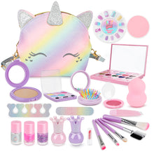 Load image into Gallery viewer, Makeup Sets for Kids Safe &amp; Non-Toxic Washable Princess Make Up Sets Gifts for 3+
