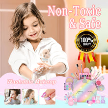 Load image into Gallery viewer, Makeup Sets for Kids Safe &amp; Non-Toxic Washable Princess Make Up Sets Gifts for 3+
