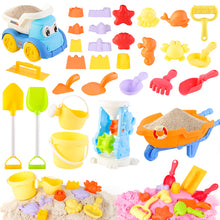 Load image into Gallery viewer, Beach Toys Great with Outdoor Play Sand Tools Bath Toys Kids Wheelbarrow Garden Toy Gift for Summer
