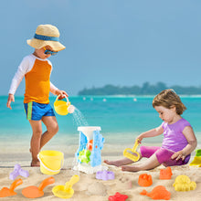 Load image into Gallery viewer, Beach Toys Great with Outdoor Play Sand Tools Bath Toys Kids Wheelbarrow Garden Toy Gift for Summer
