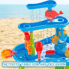 Load image into Gallery viewer, Outdoor Activities Play Table Sand and Water Table Children Garden Toy Beach Play Set Summer Toys for Girls Boys
