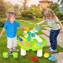 Load image into Gallery viewer, Sand Water Table Outdoor Toddler Activity Table Kids Summer Toys Set Beach&amp;Garden Play Table for Children 3+
