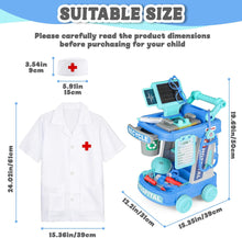 Load image into Gallery viewer, Multi-purpose Doctors Trolley Set for Kids Medical Centr Playsets Medical Tools Role Play Toy Educational Doctor Playset for Girls and Boys age 3-12
