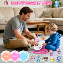 Load image into Gallery viewer, Magic Happy Balloon Game for Kids DIY Inflating Balloon Toy with Pump Machine Cute Figures Interactive Educational Party Game for Children 3+
