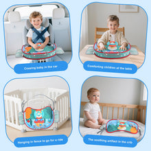 Load image into Gallery viewer, Kids Steering Wheel Toy with Lights and Music Interactive Driving Simulation Playset for Toddlers, Travel Entertainment with Horn and Gear Shift Fun Gift for Boys Girls
