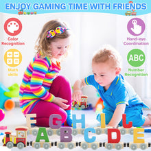 Load image into Gallery viewer, Wooden Alphabet Train Set for Toddlers – 27 PCS Magnetic Wooden Train Cars with A–Z Letters – Montessori Educational Toy for Preschool Kids Age 3+ – Early Learning &amp; STEM Development Gift
