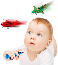 Load image into Gallery viewer, Set of 12 Pull Back Airplanes Vehicle Playset Variety Pack of Helicopters, Stealth Bombers, Fighter Jets, Aircraft, Planes-AP1
