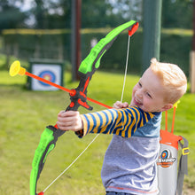 Load image into Gallery viewer, Kids Archery Shooting Set with Light Up Bow And Arrow and Target
