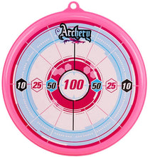 Load image into Gallery viewer, Toy Crossbow Set with Target Suction Cup Arrows and Target Board – Great Indoor and Outdoor Target Games for Kids (Pink)
