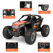Load image into Gallery viewer, Remote Control Cars 2.4Ghz 4WD All Terrain High-Speed LED Light Off-Road RC Drift Car Buggy Hobby Electric Vehicle Toy Gifts for Kids-CAR-B
