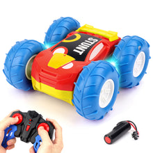 Load image into Gallery viewer, Remote Control Cars Waterproof 360° Flip Double Sided Car 2.4Ghz 15KM/H 4WD Off-Road Monster Truck LED Rechargeable Toy Car Gift for Kids-CAR-R
