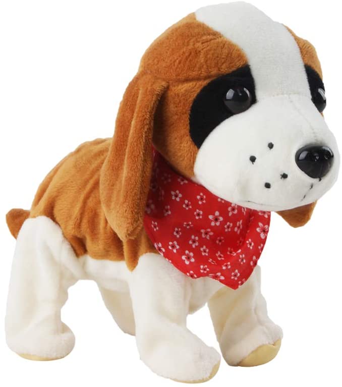 Interactive Electronic Pet Dog Toy with Barking, Commands and Sound control– Great for Children-EPB