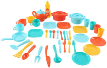 Load image into Gallery viewer, Kitchen Drainer Cooking Dishes Play Set with Over 40 Kitchen Accessories for Kids- Great Gift
