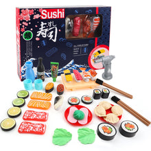 Load image into Gallery viewer, 48PCS Sushi Play Set, Kitchen Pretend Toy Color Changing Sushi, Play Food Accessories, Birthday for Boys or Girls-KSS
