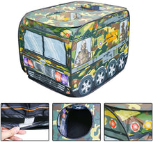 Load image into Gallery viewer, Kids Play Tent - Pop up Army Foldable Play Tent Children Play House Indoor Outdoor Play Toy Great Gift for for 3 4 5 6 Year Old Boys Girls-PT-A
