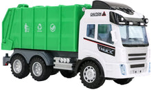 Load image into Gallery viewer, Remote Control Engineering Construction Garbage Truck Vehicle with Three Bins, Light and Sounds Functions Fun Educational Gift for Kids-RC-GT2
