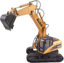 Load image into Gallery viewer, 15 Channel Remote Control Fork and Bucket Excavator Construction with Realistic Features Great for Kids and Adults Prefect Christmas Gift-RCBE
