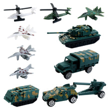 Load image into Gallery viewer, Aircraft Carrier Scale Model Warplanes Warships Military Vehicles Battleship Helicopter Trucks Tank Army Toys Present Gift for Kids-SDAC
