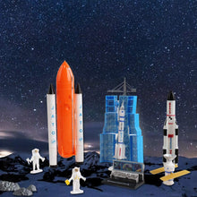 Load image into Gallery viewer, 44 Pcs Astronaut Space Ship Shuttle Rocket Pretend Play Set with Aerospace Control Centre Educational Toys Birthday Christmas Gift for Kids-SPS
