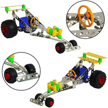 Load image into Gallery viewer, 291 Pieces STEM 3-in-1 Alloy Metal Model Vehicles Educational DIY Construction Building Science Experiment Toys for Kids Teens Adults-TA-AL
