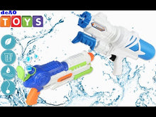 Load and play video in Gallery viewer, 2 Pack Water Soaker Blaster Gun Pistol Shooter Play Set Great for Pool Summer Garden Outdoor Fun Birthday Xmas Party Gift Present for Kids-WGS-1
