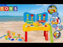 Load and play video in Gallery viewer, Sand and Water Table - Water Fall and Sand Fall (XL) Double Compartment Includes Lots of Accessories and LIDS-SWT-9
